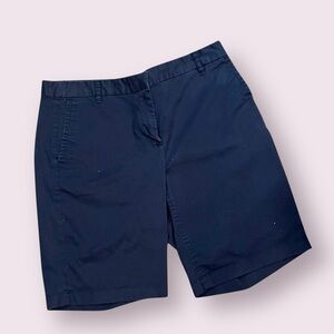 J.Crew Bermuda Shorts Navy Blue | SU12 Style 63596 | Size 8 | 9” Inseam City Fit
